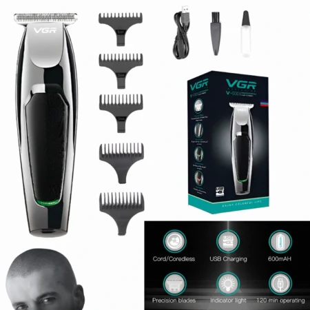 Tondeuse À Cheveux Professionnelle Rechargeable - VGR V-030