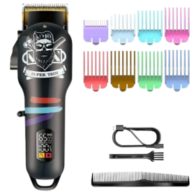 Tondeuse à Cheveux DALING DL-1193 – Rechargeable avec Écran LED