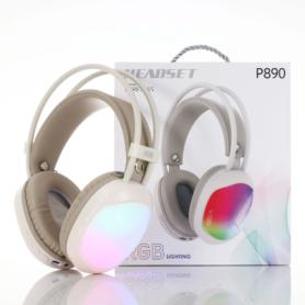 Casque Gaming Luminous P890 V5.3 – RGB, Microphone Détachable