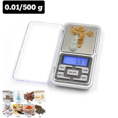 Balance De Précision Numérique - Pour Bijoux Et Cuisine - 0.01 a 500g