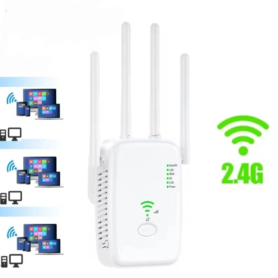 Répéteur Wi-Fi – 300 _ 1200 Mbps – Blanc