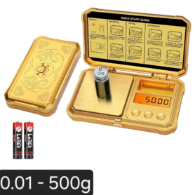 Balance Numérique Compacte Et De Haute Précision – Mesure En Grammes Et En Onces – 500 Grammes x 0,01 Gramme
