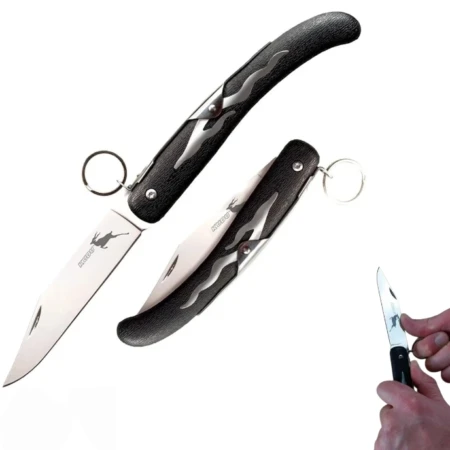 Couteau Pliant - Fabriqué En Acier Inoxydable 5Cr15MoV