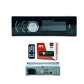 Autoradio Bluetooth – AGCCAR Spider PPLUS  – MP3/FM/USB/AUX – 1 DIN avec Télécommande – Compatible 24V