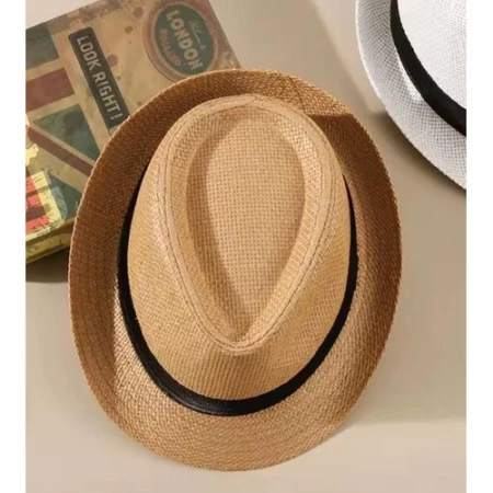 Chapeau De Soleil Unisexe - Large bord - Élégant et Pratique - Été - Marron