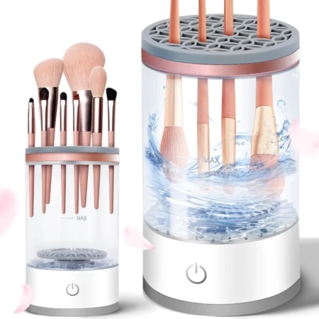 Nettoyeur Électrique de Pinceaux de Maquillage – Nettoyage Sonique & UV