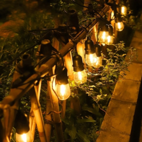 Guirlande Lumineuse LED Extérieure De 61 Mètres – Étanche Et Résistante Aux Rayures