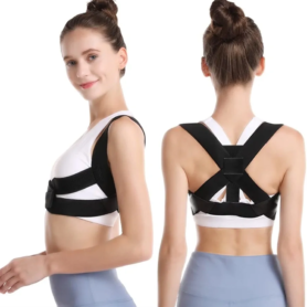 Ceinture Lombaire Pour Femmes – Pour Améliorer La Posture Et Soulager La Douleur – Noir