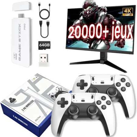 Console De Jeux Classique M15 (128 Go) Inclut Plus De 30 000 Jeux Classiques