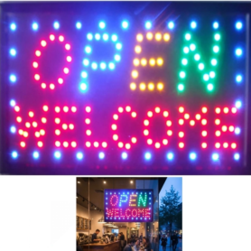 Enseigne Néon LED  – Pour Les Magasins – 48 × 35 CM (Copie)