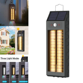 Appliquez Le Panneau Solaire Aux Couleurs Lumineuses Et Détectez Le Mouvement