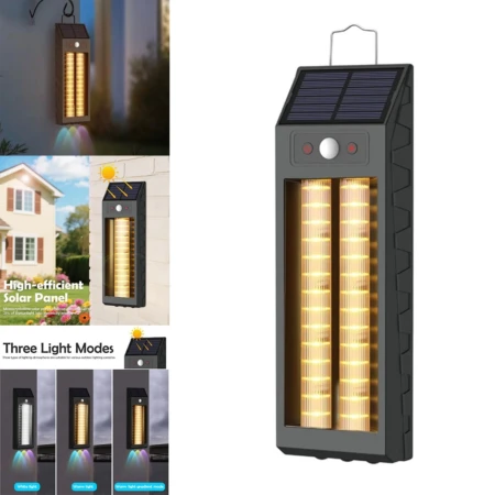 Appliquez Le Panneau Solaire Aux Couleurs Lumineuses Et Détectez Le Mouvement