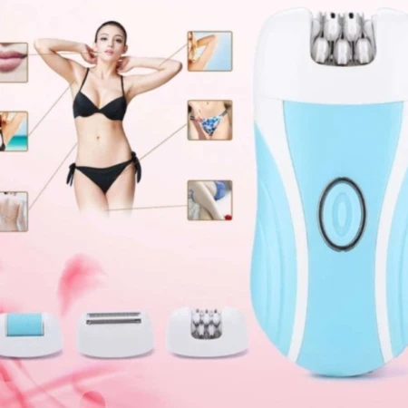 Appareil D'épilation Unisexe 3 en 1 Avec Lime - Professionnel - Épilation Instantanée Et Indolore