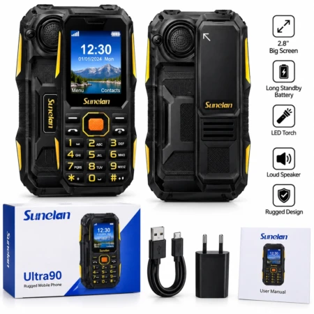 Téléphone Sunelan Ultra90 – Un Téléphone Robuste Pour L'aventure et Le Quotidien