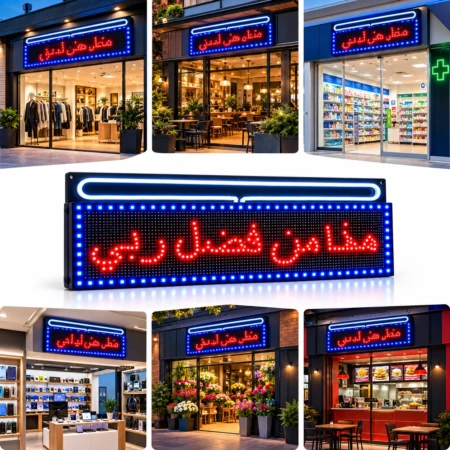 Enseigne Lumineuse LED Défilante et Programmable – Affichage Dynamique Haute Visibilité