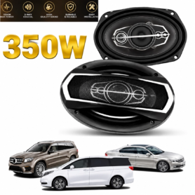 Haut-Parleurs Doubles Pour Voiture – 350 W Coaxiaux – Large Bande – Haute Qualité Sonore – Installation Sans Perte